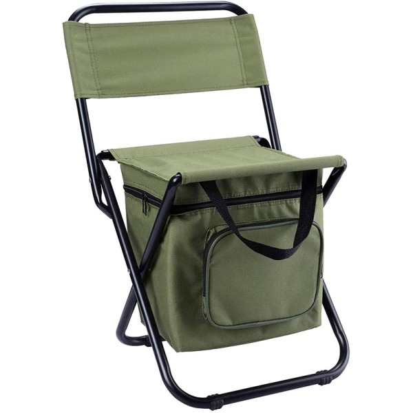 Folding Camping Oxford Footstool with Storage Bag